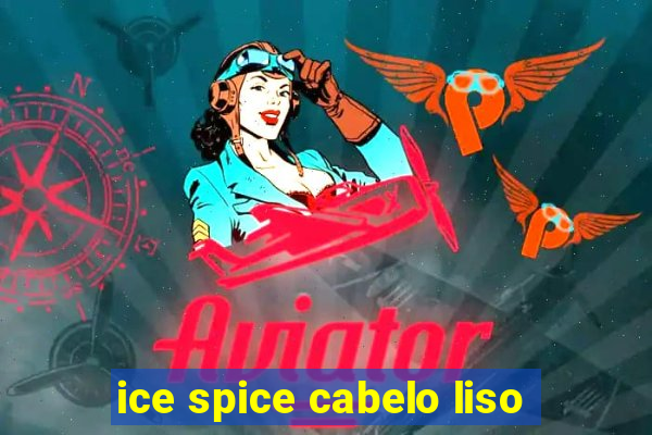 ice spice cabelo liso